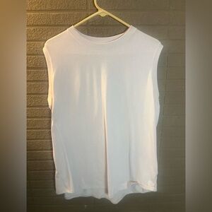 Nike White Muscle Tee